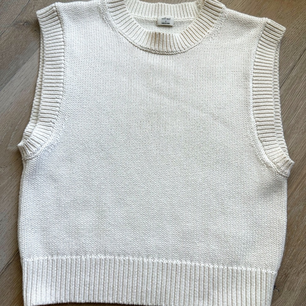 Aritzia Off-White Tank Top